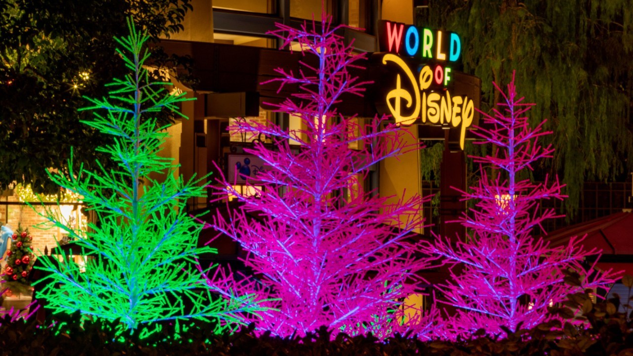 Downtown Disney District Introduces New ‘Let it Glow’ Trees to Light up the Shopping, Dining and Entertainment Experience
