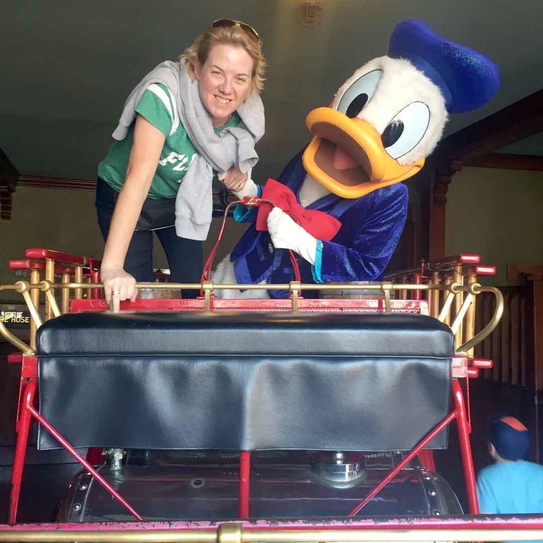 Caroline & Donald Disneyland